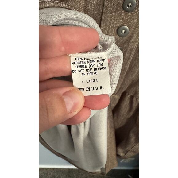 NEW Vintage Linda Lori NY Sleeveless Half Button Down Dress Pockets Size XL - Picture 6 of 7